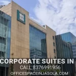 Proximity view of Jasola Apollo Metro Station from Copia Corporate Suites building.