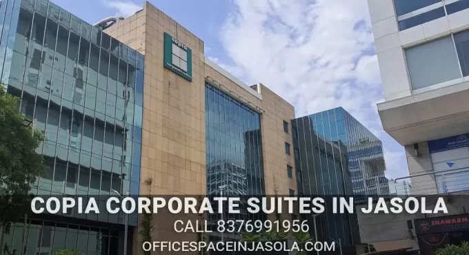 Proximity view of Jasola Apollo Metro Station from Copia Corporate Suites building.