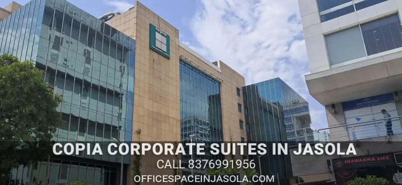 Proximity view of Jasola Apollo Metro Station from Copia Corporate Suites building.