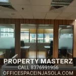 Premium glass manager cabin in copia corporate suites jasola sale.
