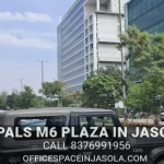 Fully furnished modern office space for rent in Uppals M6 Plaza Jasola South Delhi.