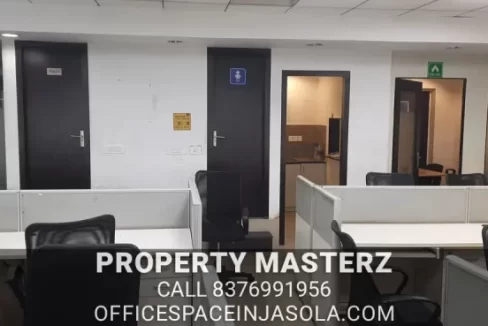 Valet parking services for an office space for sale in south delhi jasola.