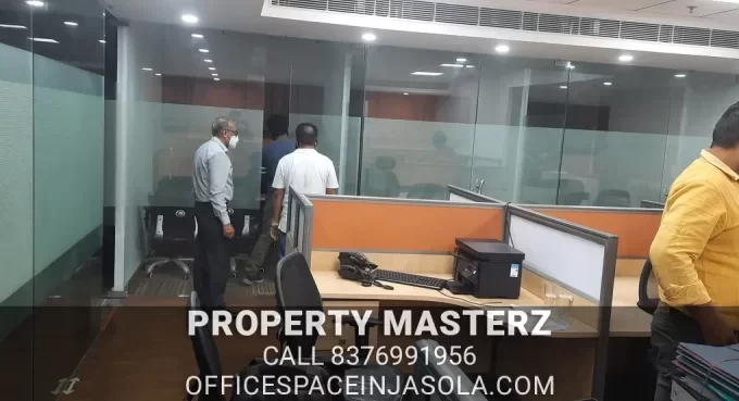 Exclusive valet parking service for premium office space for sale in jasola.