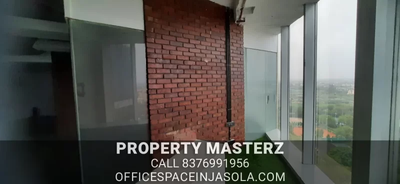 High-end workstations in an office space in dlf tower jasola for sale.